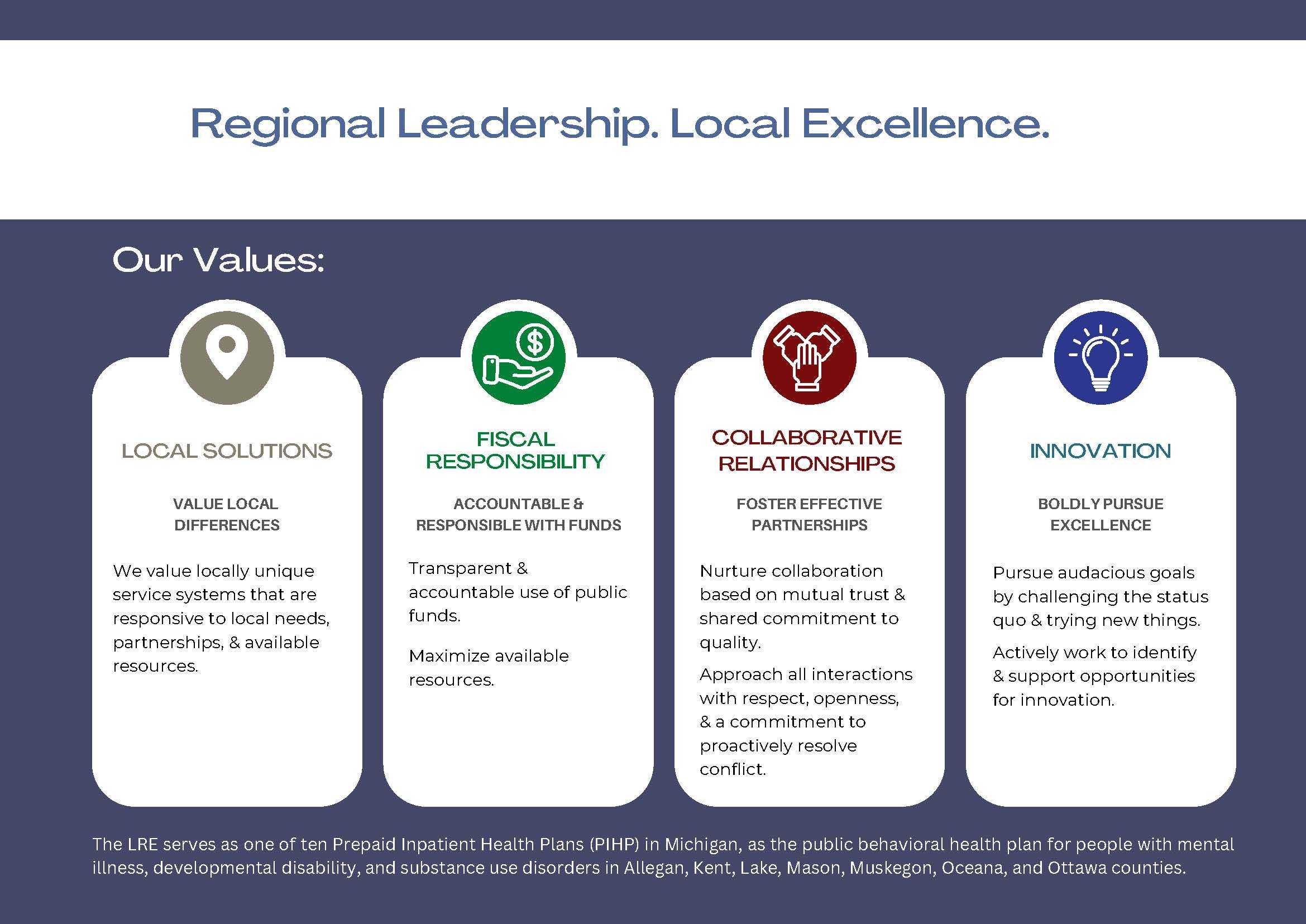OUR VALUES